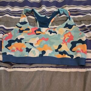 Champion Colorful Camouflage Sports Bra